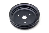 Trans-Dapt Performance Powdercoated Pulleys 8603 Crankshaft Pulley, Steel, 2-Groove, 7.3 in. Dia., Satin Black Powdercoat, Chevy, Small Block, Short Pump, Each thumbnail 2