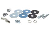 Trans-Dapt Performance Replacement Safety Pins 4056 Hood Pins, Torsion Pin Style, Steel, Chrome Plated, Kit thumbnail 3