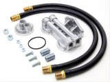 Trans-Dapt Performance Remote Oil Filter Relocation Kits 1227 Kit, Dual Filter, 30 in. Length Hoses, Kit thumbnail 1