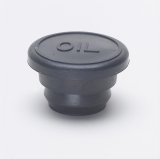 Trans-Dapt Performance Oil Fill Caps 9373 Cap, Rubber, Round, Black, Push-In, Universal, Each thumbnail 1