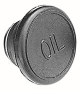 Trans-Dapt Performance Oil Fill Caps 9373 Cap, Rubber, Round, Black, Push-In, Universal, Each thumbnail 2