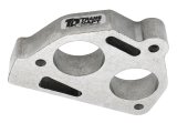 Trans-Dapt Performance Smooth Bore TBI Spacers 2733 Throttle Body Spacer, Bore, Aluminum, Natural, 1 in., Chevy, GMC, Pickup/SUV, Each thumbnail 1