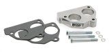 Trans-Dapt Performance Smooth Bore TBI Spacers 2733 Throttle Body Spacer, Bore, Aluminum, Natural, 1 in., Chevy, GMC, Pickup/SUV, Each thumbnail 2