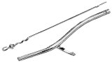 Trans-Dapt Performance Chrome Transmission Dipsticks 4995 Dipstick, Steel, Chrome, TH400, Each thumbnail 3
