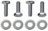 Trans-Dapt Performance Chrome Valve Cover Bolts 9406 Bolts, Steel, Plated, Hex Head, 1/4 in.-20 Thread, 1 in. Long, Set 4 thumbnail 1
