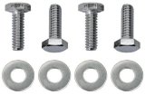 Trans-Dapt Performance Chrome Valve Cover Bolts 9406 Bolts, Steel, Plated, Hex Head, 1/4 in.-20 Thread, 1 in. Long, Set 4 thumbnail 3
