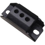 Trans-Dapt Performance Transmission Mount Pads 9442 Pad, Rubber/Steel, Black, Powerglide, TH350, TH400, 700R4, 4L60, Muncie 4-speed, Saginaw, Borg Warner, Each thumbnail 1