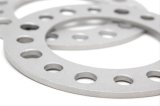 Trans-Dapt Performance Disc Brake Spacers 7108 Wheel Spacers, Aluminum, 8 x 6.50 in., 1/4 in. Thick, 8.00 in. O.D., Pair thumbnail 1