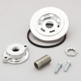 Trans-Dapt Performance Spin-On Oil Filter Adapters 1024 Adapter, Filter, Canister to Conversion, Aluminum, Natural, 3/4-16 in. Thread, Chevy, GMC, Kit thumbnail 2