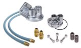 Trans-Dapt Performance Remote Oil Filter Relocation Kits 1120 Kit, Single Filter, 3/4-16 in. Threads, 13/16-16 in. Engine Threads, Kit thumbnail 2