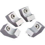 Billet Specialties Late Model Wire Loom Bracket Kits 69600 Ignition Mounting Brackets, Aluminum, Natural, Chevy Center Bolt Valve Covers, Set thumbnail 2