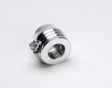 Billet Specialties Aluminum Hose End Clamps 67425 Clamp, Stainless Steel Clamp, Polished Cover, 5/8 in. Maximum Diameter, Rubber Only, Each thumbnail 2