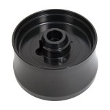 Billet Specialties Steering Wheel Hub Adapters BLK31120 Adapter, Aluminum, Black Anodized, GM, 9-Bolt, Kit thumbnail 1