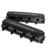 Billet Specialties Valve Covers P95585 VALVE COVER GEN V LT MODULAR CHEV SCRIPT PROFILE BLACK thumbnail 2