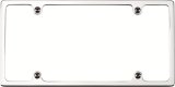 Billet Specialties License Plate Frames 55020 Frame, Slim Line, Aluminum, Polished, Each thumbnail 1