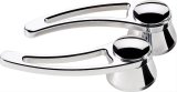 Billet Specialties Interior Door Handles 45520 Handles, Interior, Aluminum, Polished, Chevy, Ford, Pair thumbnail 1