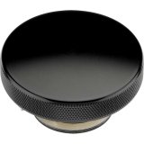 Billet Specialties Radiator Caps BLK75120 Cap, Aluminum, Black Anodized, Round, Plain, 16 psi, Each thumbnail 2