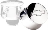 Billet Specialties Valve Cover Breathers 20220 Breather, Push-In, Round, Aluminum, Polished, Bowtie, Each thumbnail 1