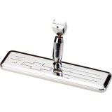 Billet Specialties Rear View Mirrors 257340 Mirror, Rectangle, Ball-Milled, Bowtie Emblem, Polished Billet, Universal, Each thumbnail 3