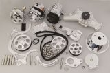 Billet Specialties Tru Trac Serpentine Systems with A/C 14220 Pulley Kit, Serpentine, Aluminum, Polished, Chevy, Big Block, Kit thumbnail 2