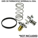 Billet Specialties Thermostat Housings BLK90520 Housing, Swivel, 75 Degree, Black, LT1, LT2, LT4, LT5, Gasket and Not Included, Chevy, Each thumbnail 4