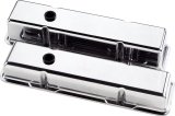 Billet Specialties Diecast Aluminum Valve Covers 95229 Covers, Tall, Aluminum, Polished, Plain, Chevy, Small Block, Pair thumbnail 2