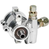 Billet Specialties Remote Power Steering Pumps 12025 Pump, Polished Finish, GM Type 2 Style, Reservoir, AN Fittings, Each thumbnail 2