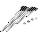 Billet Specialties Wire Looms 69523 Ignition Loom/Separator, Bowtie, Aluminum, Polished, 8-9mm, Chevy, Kit thumbnail 3