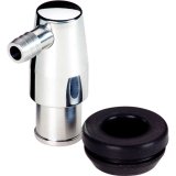 Billet Specialties PCV Valves 22120 Valve, 90 Degree, Aluminum, Polished, 1.22 in. O.D., 3/8 in. Hose Barb, Each thumbnail 2