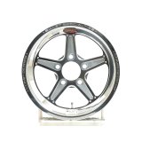 Billet Specialties Comp 5 Series Polished Wheels 15x3.5 Wheel, 5, Aluminum, Polished, 15 in. x 3.5 in., x 4.75 in. Bolt Circle, 1.75 in. Backspace, Each thumbnail 1