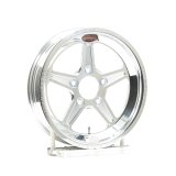 Billet Specialties Comp 5 Series Polished Wheels 15x3.5 Wheel, 5, Aluminum, Polished, 15 in. x 3.5 in., x 4.75 in. Bolt Circle, 1.75 in. Backspace, Each thumbnail 2