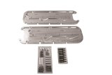 Billet Specialties LS Valve Cover Conversion Kits 96037 Spacers, Perimeter Bolt, Aluminum, Natural, 0.500 in Thick, Chevy, Big Block Chevy Covers to Engine, Pair thumbnail 2