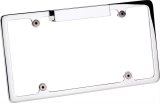 Billet Specialties License Plate Frames 55220 Frame, Aluminum, Polished, Lighted, Each thumbnail 1