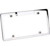 Billet Specialties License Plate Frames 55220 Frame, Aluminum, Polished, Lighted, Each thumbnail 3
