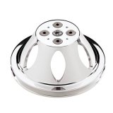 Billet Specialties Water Pump Pulleys 80120 Pulley Small Block Single Groove Short thumbnail 1