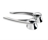 Billet Specialties Interior Door Handles 45325 Handles, Interior, Aluminum, Polished, Ball Milled, Square Shaft, Pair thumbnail 1