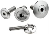 Billet Specialties Pro-Bolts 66120 Fender Bolts, 3/8 in.-16 RH Thread, 7/8 in. Washer Diameter, Stainless Steel, Natural, Pair thumbnail 1