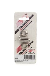 Billet Specialties Pro-Bolts 66120 Fender Bolts, 3/8 in.-16 RH Thread, 7/8 in. Washer Diameter, Stainless Steel, Natural, Pair thumbnail 2