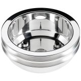 Billet Specialties Crankshaft Pulleys 79220 Pulley Big Block Chevy Double Groove Long Water Pump thumbnail 1