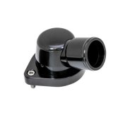 Billet Specialties Thermostat Housings BLK90334 Water Neck, Aluminum, Black Anodized, O-ring, 15 Degree, Each thumbnail 2