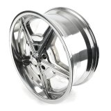 Billet Specialties Legends Series Speedway Polished Wheels 20x8.5 Wheel, Speedway, Aluminum, Polished, 20 in. x 8.5 in., 5 x 5.0 in. Bolt Circle, 5.500 in. Backspace, Each thumbnail 2