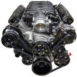 Billet Specialties Valve Covers P95575 VALVE COVER GEN V LT MODULAR RIBBED PROFILE BLACK thumbnail 1