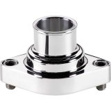 Billet Specialties Thermostat Housings 90120 Water Neck, Aluminum, Polished, Straight Up, Chevy, Big Block, Small Block, Each thumbnail 2