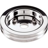 Billet Specialties Crankshaft Pulleys 81220 Crank Pulley, SBC, Short Pump, 2 Groove thumbnail 2