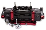 Quick Fuel Brawler Race Series 750 CFM 4-Barrel Carburetor BR-67331 Carburetor, Series, cfm, Mechanical Secondary, 4-Barrel, Square Bore, Black Powdercoat, Red Anodized Metering Blocks, Each thumbnail 9