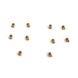 Quick Fuel Carburetor Idle Feed Restrictors 7-7-10QFT Restrictors, Brass, 6-32 unf, Blank, Drill to Suit, Fuel, 4150/4500, Set of 10 thumbnail 1