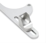Quick Fuel Billet Aluminum Throttle Cable Brackets 49-132QFT Bracket, Aluminum, Clear Anodized, Holley, 4150/4160, Lokar Cable. Each thumbnail 1