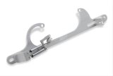 Quick Fuel Billet Aluminum Throttle Cable Brackets 49-132QFT Bracket, Aluminum, Clear Anodized, Holley, 4150/4160, Lokar Cable. Each thumbnail 2