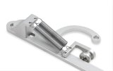 Quick Fuel Billet Aluminum Throttle Cable Brackets 49-132QFT Bracket, Aluminum, Clear Anodized, Holley, 4150/4160, Lokar Cable. Each thumbnail 3