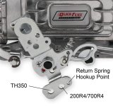 Quick Fuel Slayer Series 450 CFM 4-Barrel Carburetor SL-450-VS Carburetor, Series, cfm, 4-barrel, Square Bore, Vacuum Secondary, Electric Choke, Tumble Polished, Each thumbnail 1